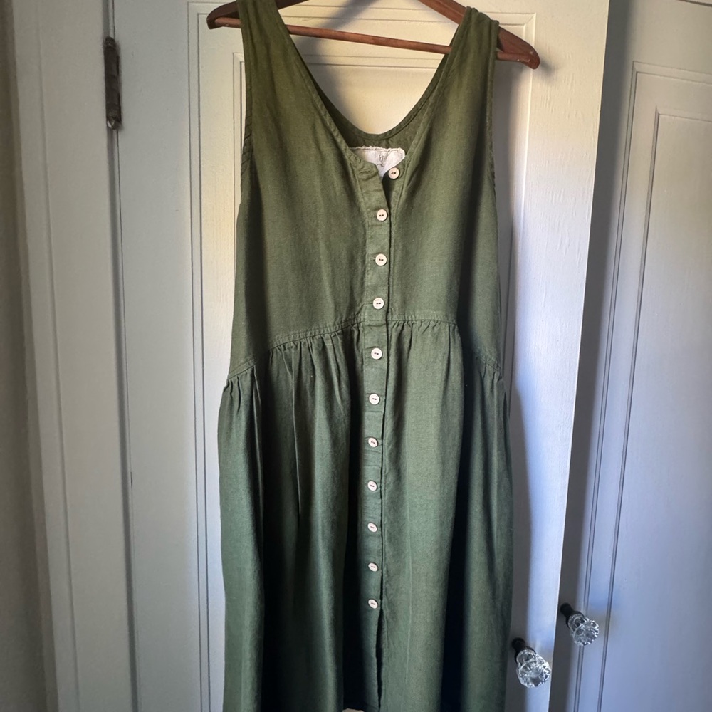 notPERFECTLINEN volume dress